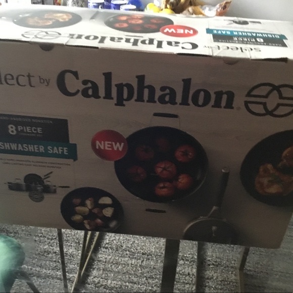 Select by Calphalon 8pc Hard-Anodized Non-Stick Cookware Set - Picture 4 of 7